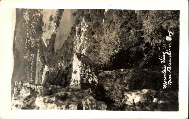 Bandera Texas TX Mountain View Used 1943 Real Photo Postcard