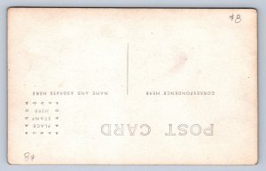 J96/ Niagara Falls New York RPPC Postcard c1910 Bobby Leach Stunt Barrel 253