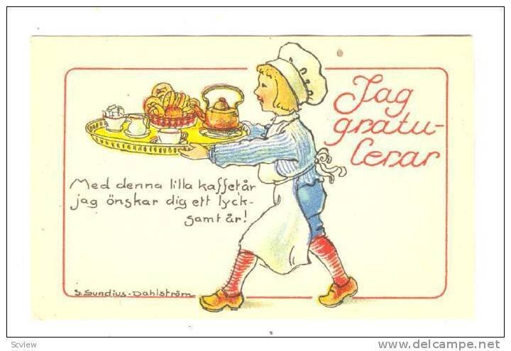 Kid chef, Tag Gratucerar AS: S. Sundius DAHLSTROM, 1920s