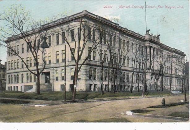 Indiana Fort Wayne Manual Training School 1908