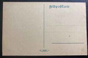 Mint Germany Picture Postcard Feldpost Schanzkommando