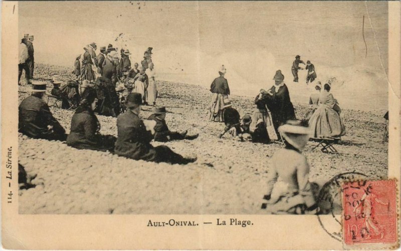 CPA AULT La Plage (807064)