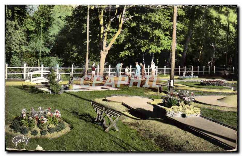 Postcard Modern Mervent Pierrs Brown Miniature Golf