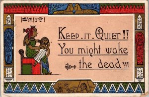 Humour Keep It Quiet You Might Wake The Dead