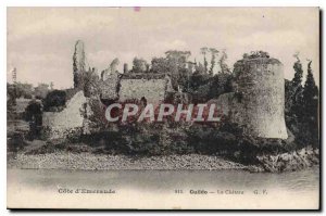 Old Postcard Emerald Coast Guildo Le Chateau