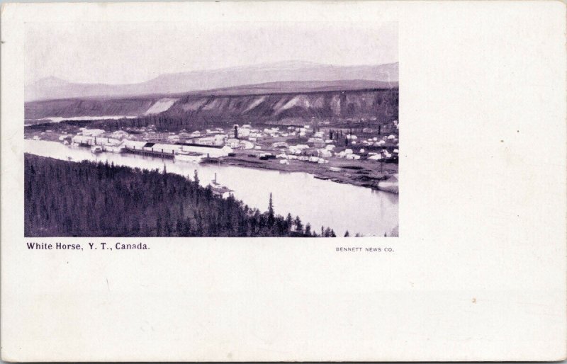 Whitehorse Yukon YT Unused Bennett News Co Postcard H20