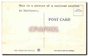 Old Postcard Pennsylvania Station Baltimore