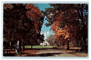 c1950's Lincoln's Tomb Oak Bridge Cemetery Springfield Illinois IL Postcard