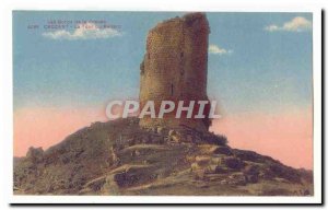 The edges of the Creuse Crozant Old Postcard Tower of Renard