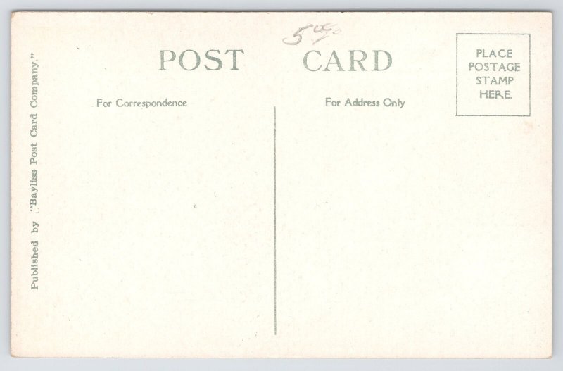 American Trust & Savings Banks~Busy Street~Tall Bldg~Cedar Rapids Iowa~Vintage