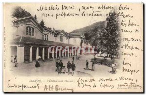 Luchon Old Postcard L & # Thermal 39etablissement