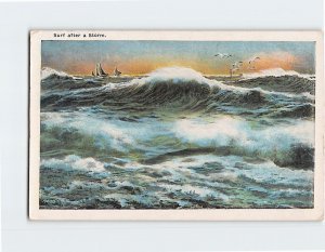 Postcard Surf after a Storm