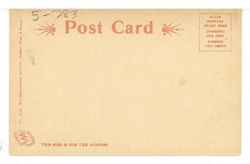 ME - Auburn. Edward Little High School ca 1905