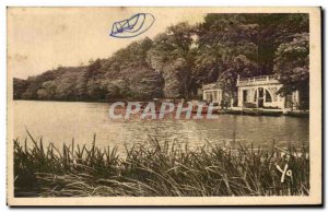 Lyon - The Lake of the Tete d & # 39Or - Old Postcard