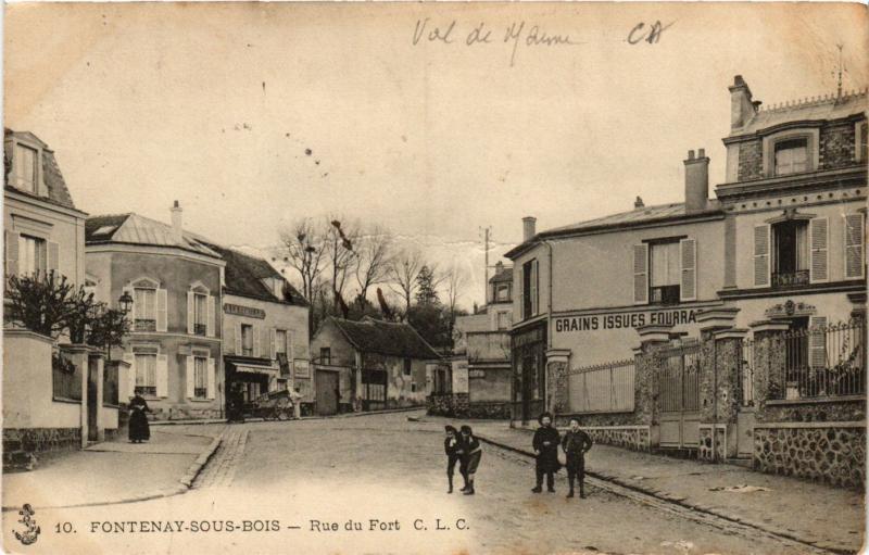 CPA FONTENAY-sous-BOIS - Rue du Fort C.L.C (659352)