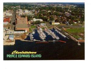 Charlottetown, Wharf, Park, Prince Edward Island, Large 5 X 7 inch Postcard