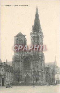 Old Postcard Lisieux Eglise Saint Pierre
