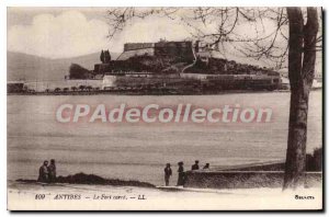 Postcard Old Antibes Fort Carre