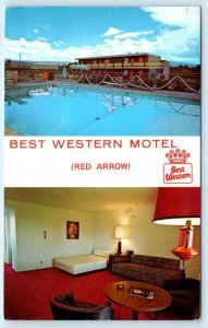 MONTROSE, Colorado CO ~ Best Western RED ARROW MOTEL 1981 Roadside  Postcard