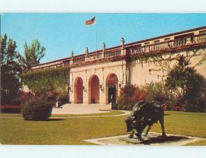 1957 Bull Statue At Ringling Museum Sarasota Florida FL Q7558