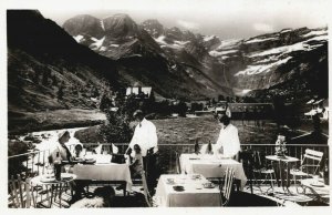 France Vue prise de la Terrasse du Gavarnie Vintage RPPC 08.86