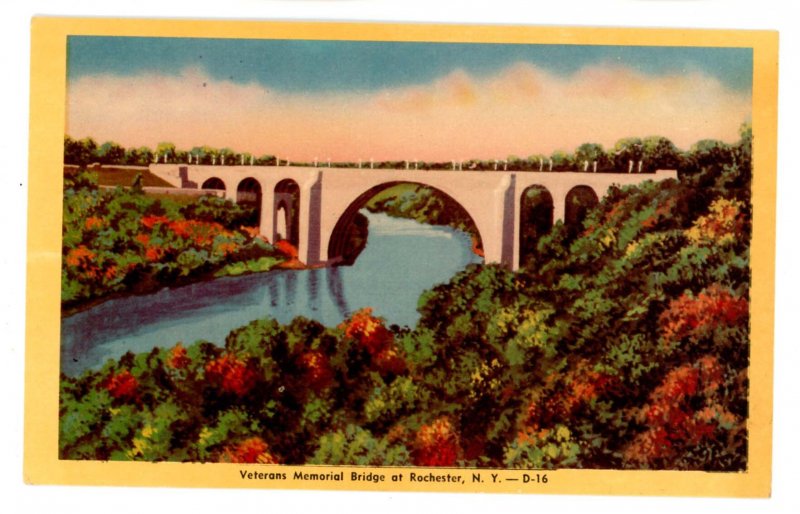 NY - Rochester. Veterans Memorial Bridge