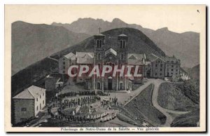 Postcard Old Pilgrimage of Our Lady of La Salette General view