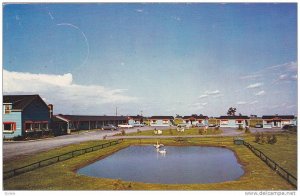 White Swan Motel , Montreal , Quebec , Canada , PU-1955