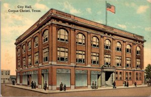 Postcard City Hall in Corpus Christi, Texas