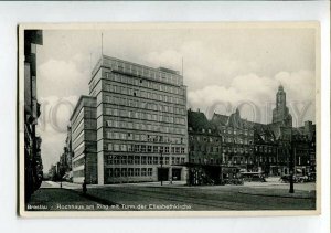 3150985 POLAND BRESLAU Wroclaw Hochhaus Vintage postcard