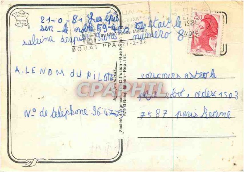 Modern Postcard Chateau Haut Koenigsbourg Alsace