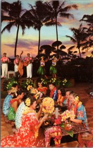Postcard Hawaii - Luau at Sunset
