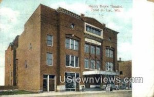 Henry Boyle Theatre - Fond du Lac, Wisconsin