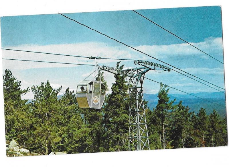 Gondola Approaching Summit of Mt. Whittier West Ossipee New Hampshire