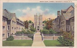 New York Ithaca Baker Court Cornell Unviersity 1936