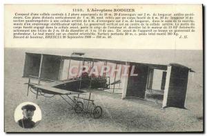 Old Postcard Aviation Airplane Rougier