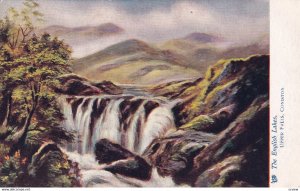 The English Lakes, Upper Falls, Coniston, 1900-1910s; TUCK 1701