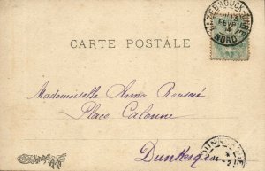 PC CPA ARTIST SIGNED, HENRI BOUTET, LADY & CHAMPAGNE, Vintage Postcard (b25545)