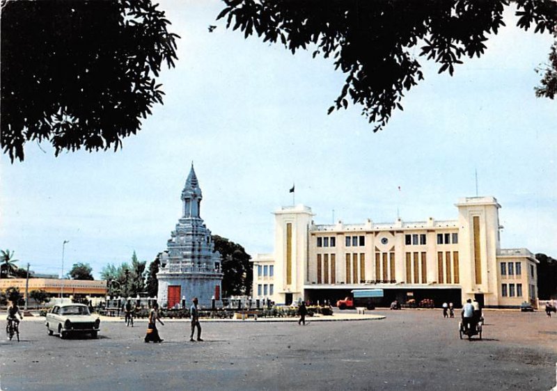 Stupa of the holy Relics of Cakyamoni Buddha Phnom Penh Cambodia, Cambodge Un...