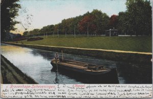 Netherlands Den Haag Scheveningen 't Kanaal The Hague Vintage Postcard C140