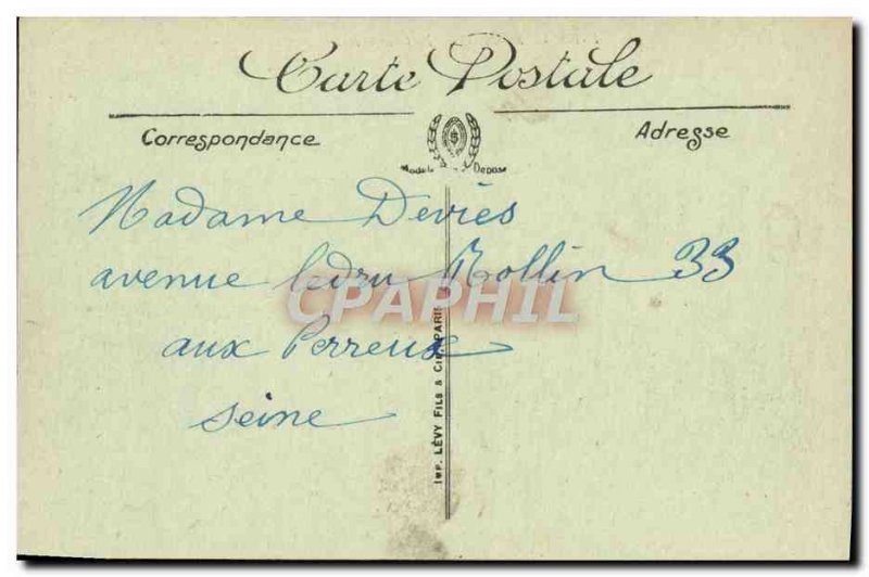 Old Postcard Cabourg Grand Hotel