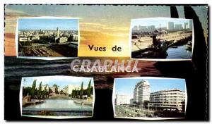 Old Postcard Casablanca Views