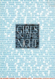  Girls In The Night Cover Page, Miami  