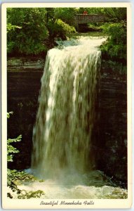 Postcard - Minnehaha Falls, Minneapolis, Minnesota, USA