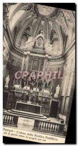 Old Postcard Pompei L & # 39Altare Della Basilica Pontificia