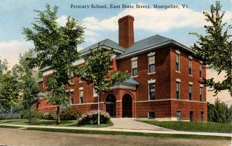 VT - Montpelier. Primary School, East State Street