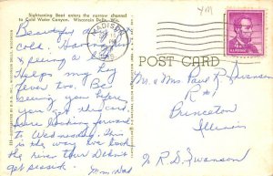 Sightseeing Boat Postcard