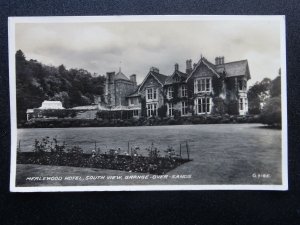 Cumbria Grange Over Sands MERLEWOOD HOTEL c1930's RP Postcard by Valentine