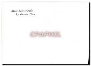 Modern Postcard Mont Sainte Odile The Great Court