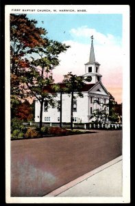 Massachusetts WEST HARWICH, First Baptist Church Pub Hiram W. Colton - WB